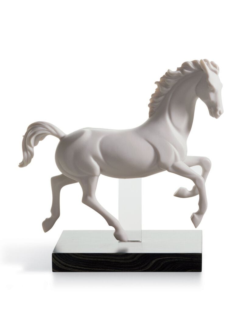 Figurina Cavallo Galoppo III in Lladró