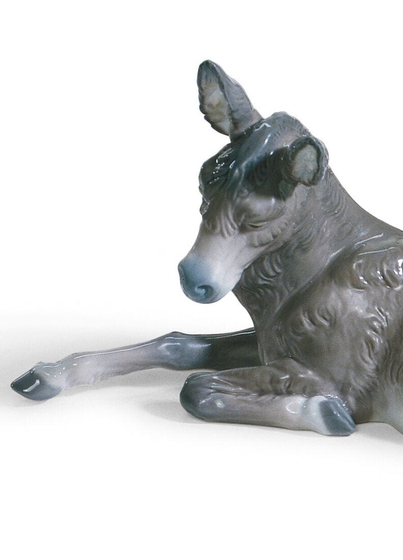Donkey Nativity Figurine-II in Lladró