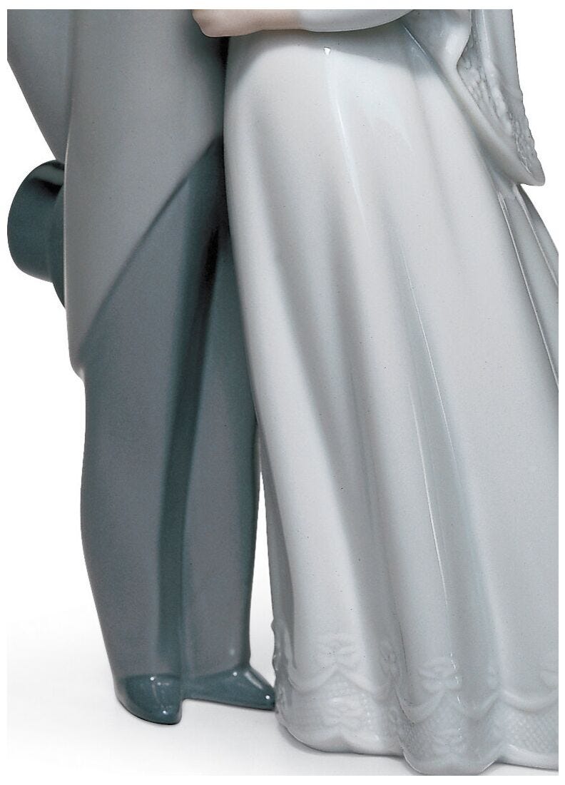 Figura pareja Beso de boda, 5 de 5