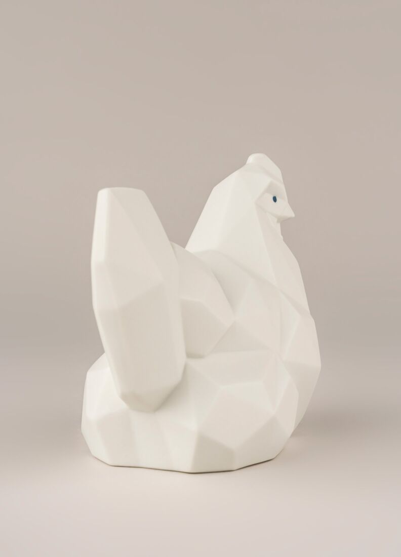 Origami - ニワトリ(White) in Lladró