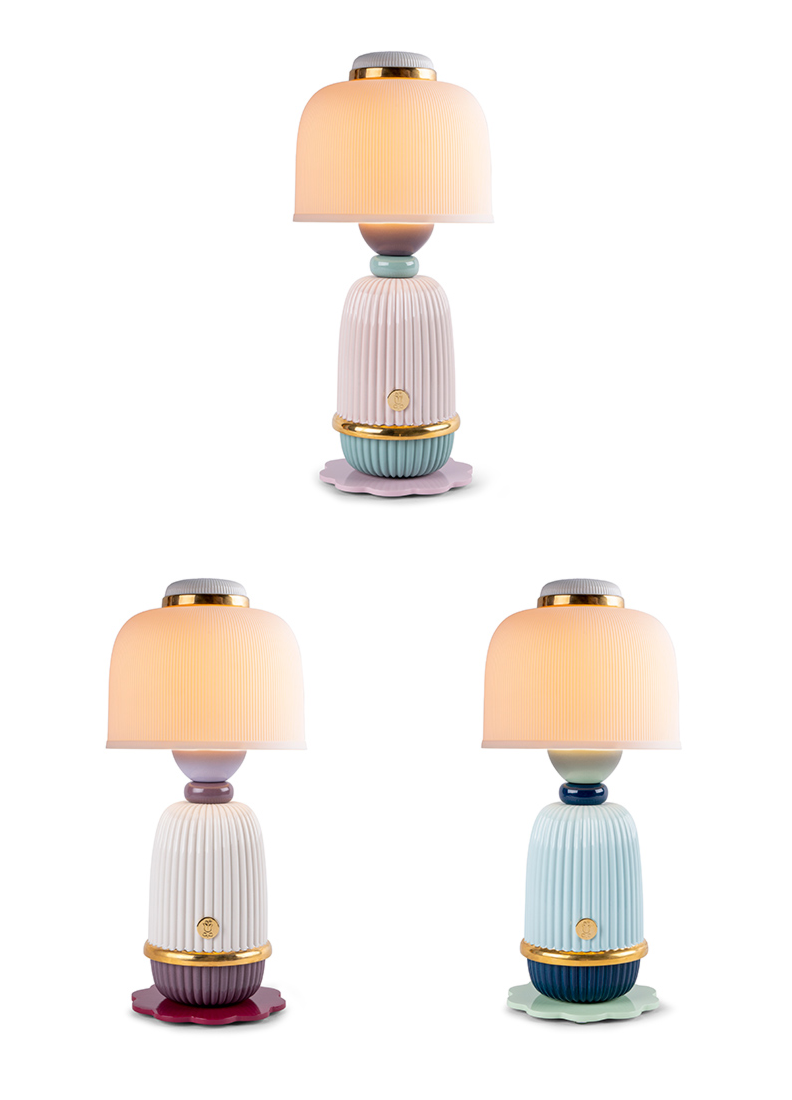 Set di lampade Kokeshi in Lladró