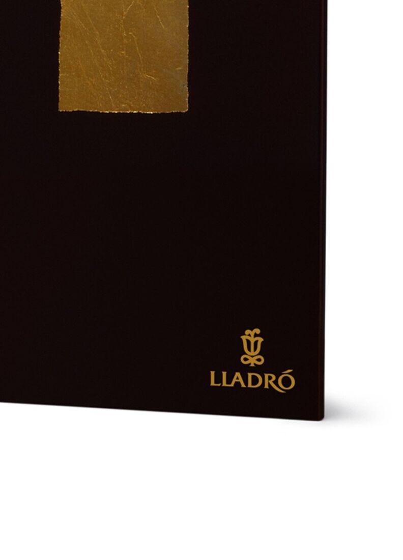 バックボード縦(漆/Gold) =Japan Limited= in Lladró