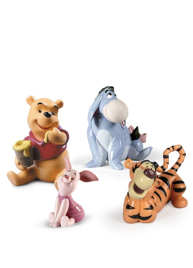 Set Winnie the Pooh & Friends in Lladró