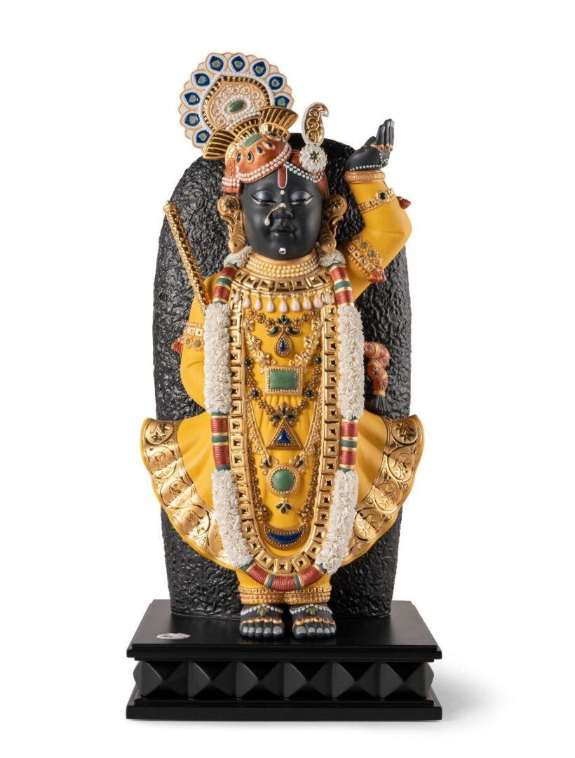 Lord Shrinathji Sculpture. Limited Edition - Lladro-India