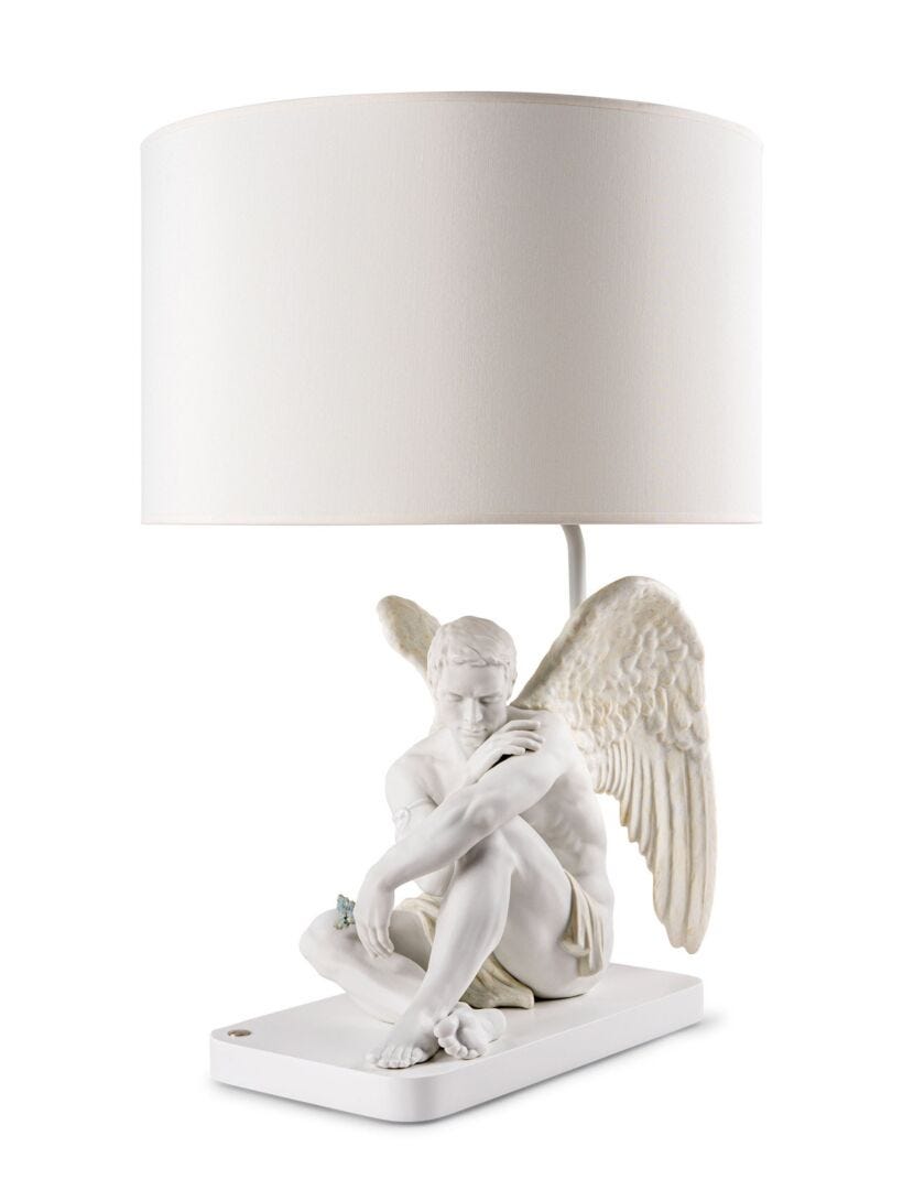 voordelig kasteel werkwoord Protective Angel Table Lamp (US) - Lladro-USA