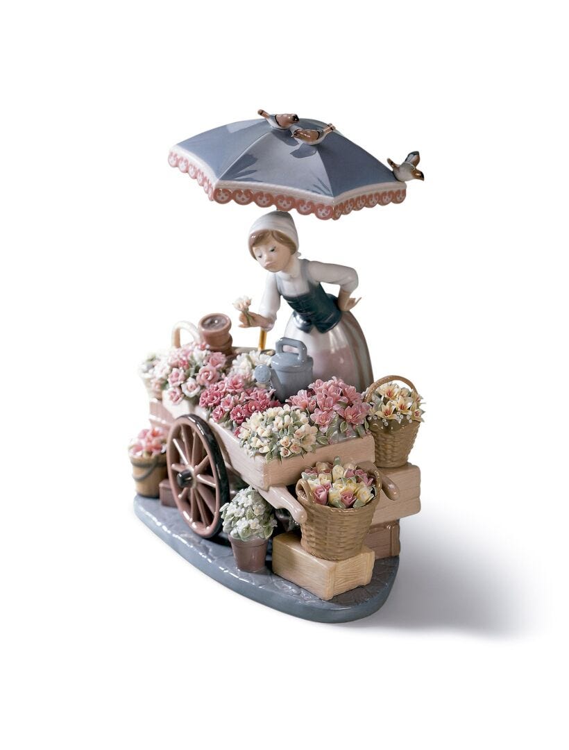リヤドロ LLADRO 公園通りの花屋さん