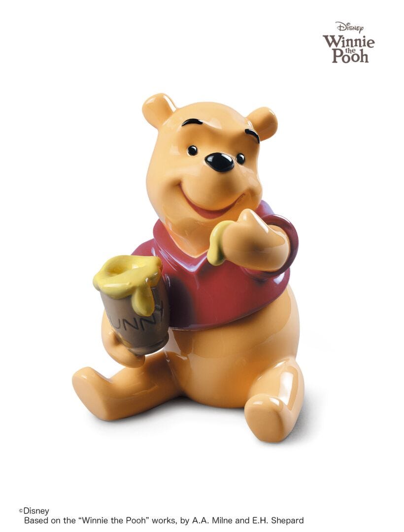 Winnie the Pooh Figurine - Lladro-India