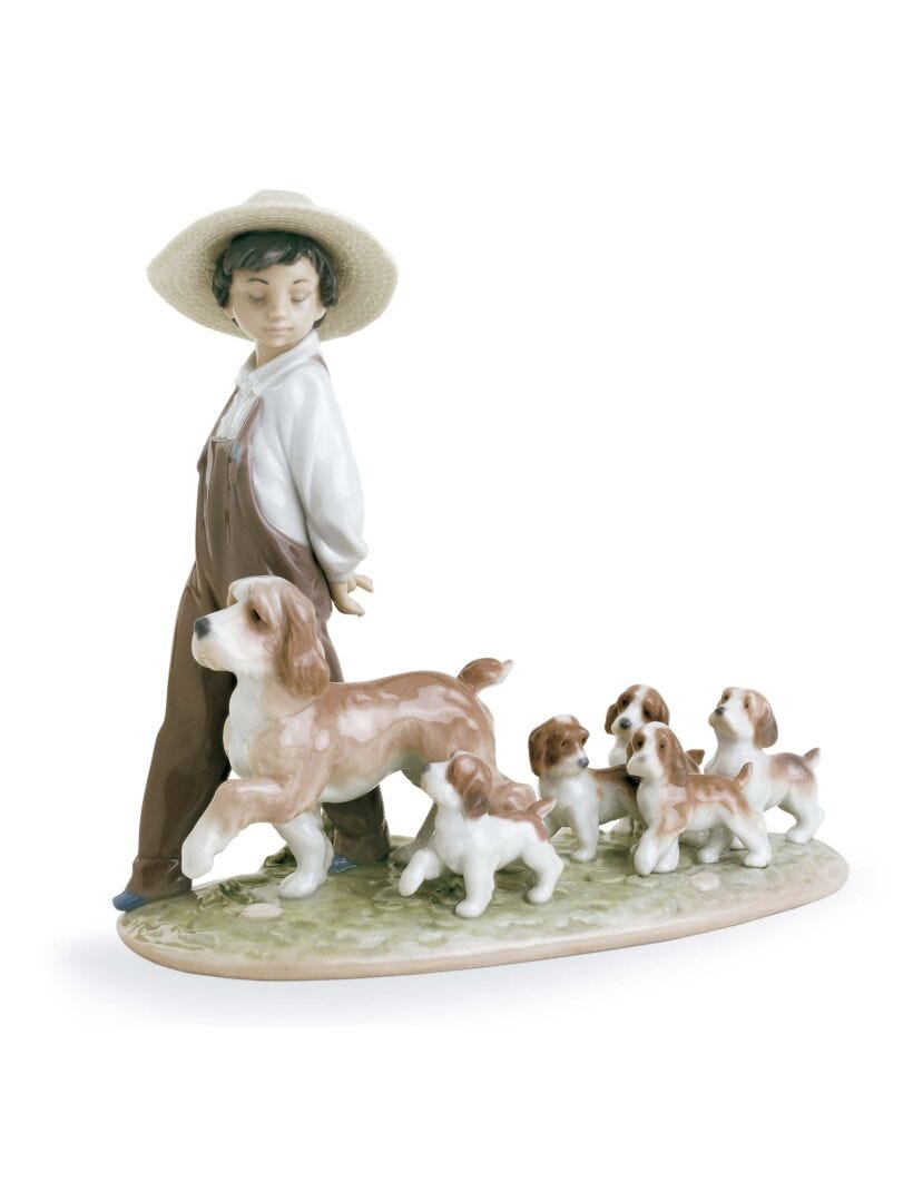 lladro my little explorers