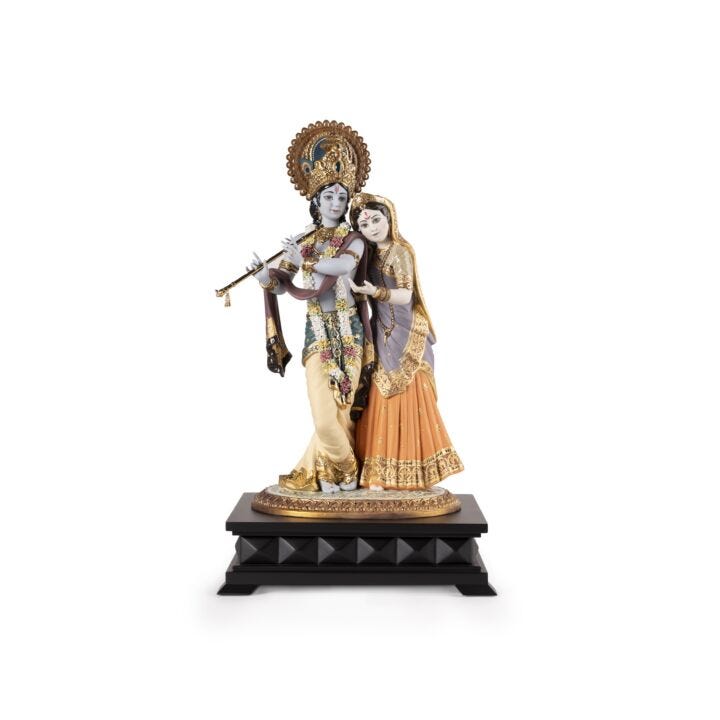 Radha Krishna Sculpture. Limited edition in Lladró