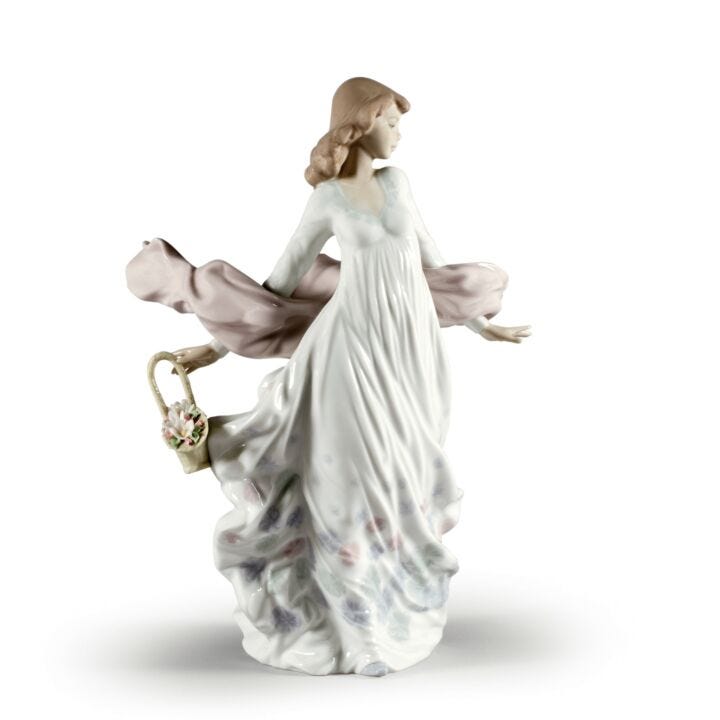 Figurina Donna Splendore primaverile in Lladró