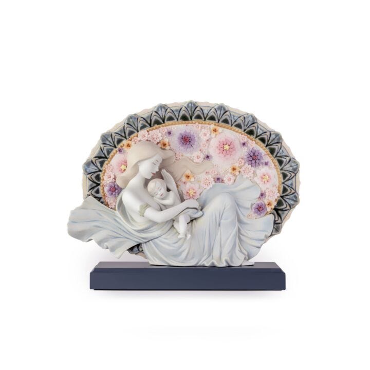 Blossoming of Life Mother Figurine in Lladró