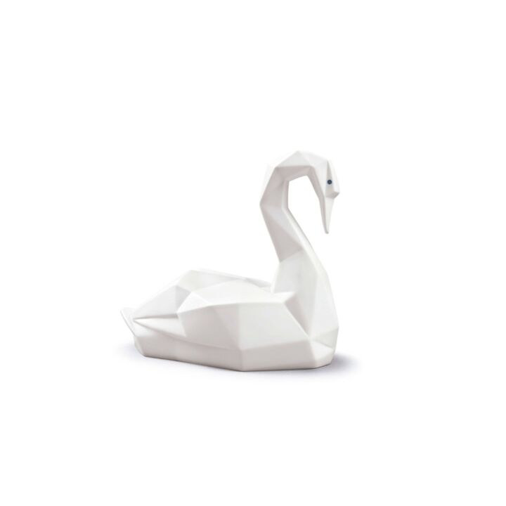 Figurina Cigno. Bianco opaco in Lladró