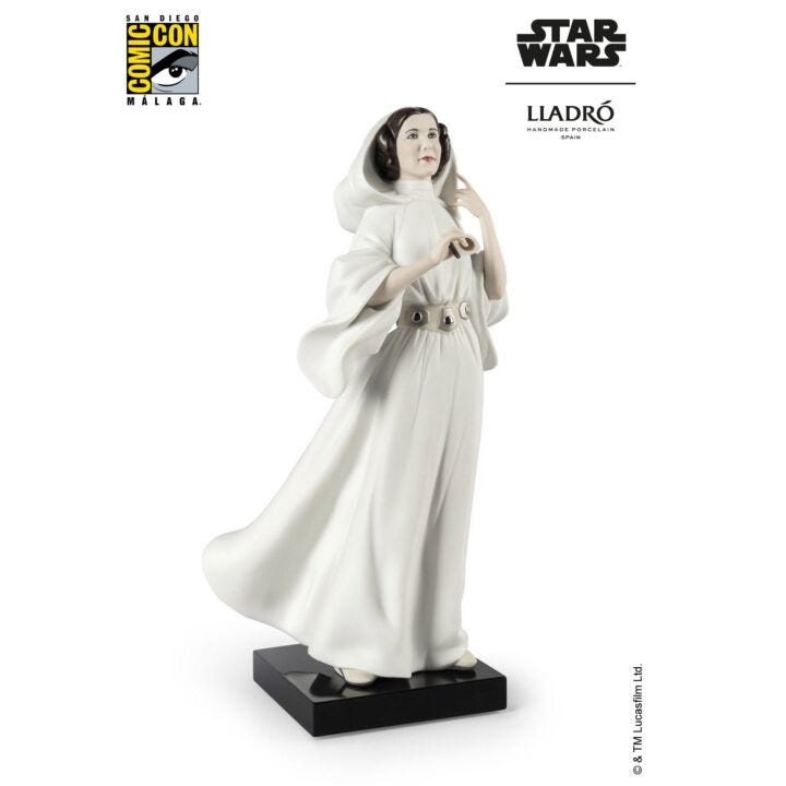 Princess Leia™'s new Hope Sculpture in Lladró