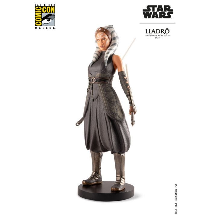 Ahsoka Tano™ Sculpture. Limited Edition in Lladró