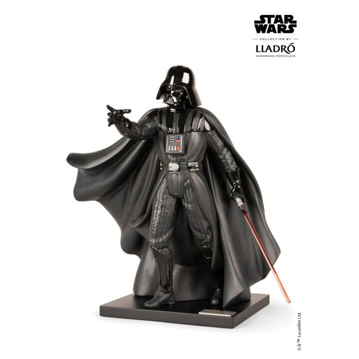 Darth Vader™ Sculpture. Limited Edition in Lladró