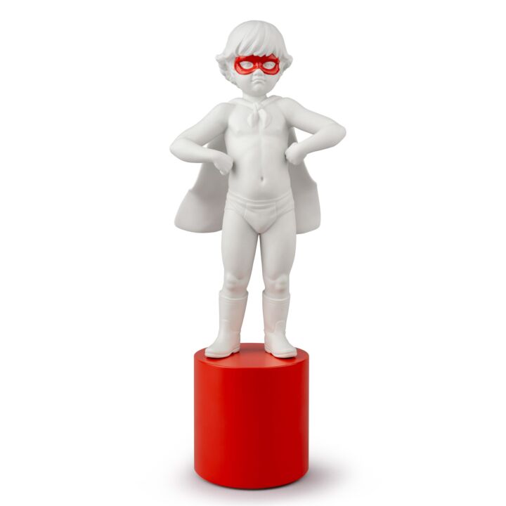 Hero to rescue Boy Figurine in Lladró