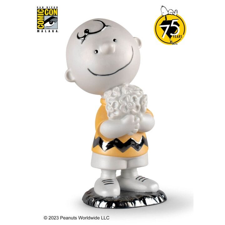 Figura Charlie Brown™ en Lladró