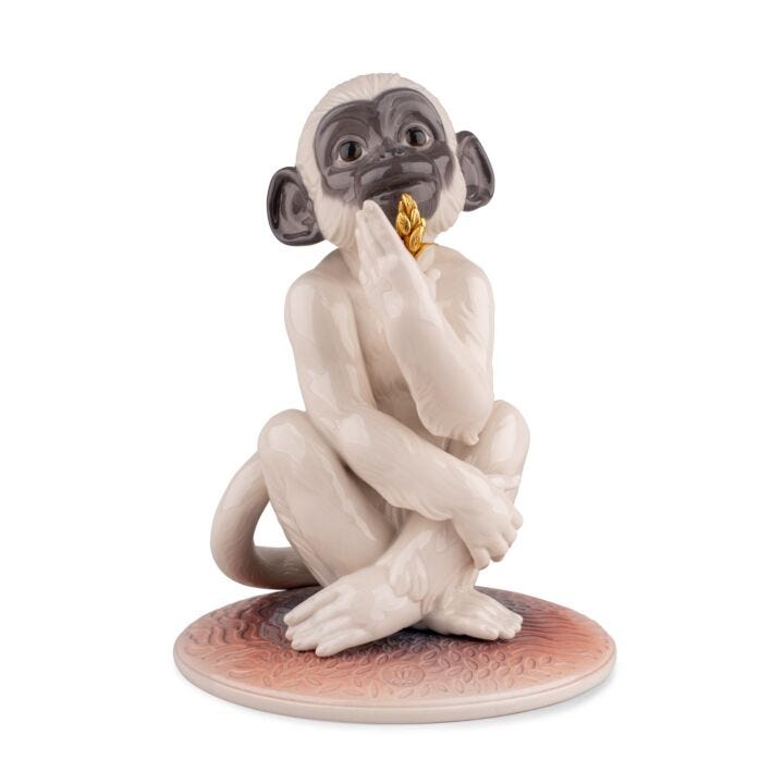 Little Monkey Figurine in Lladró