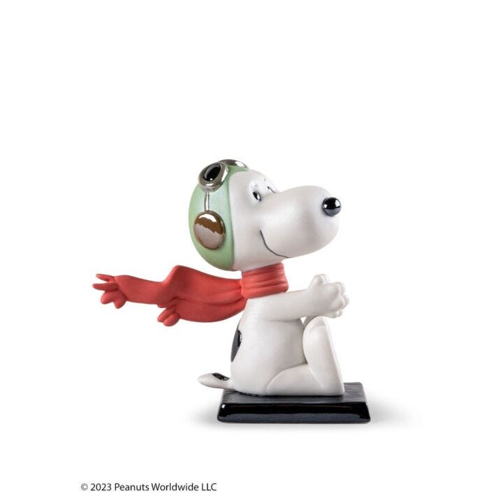 Snoopy™ Flying Ace Sculpture in Lladró