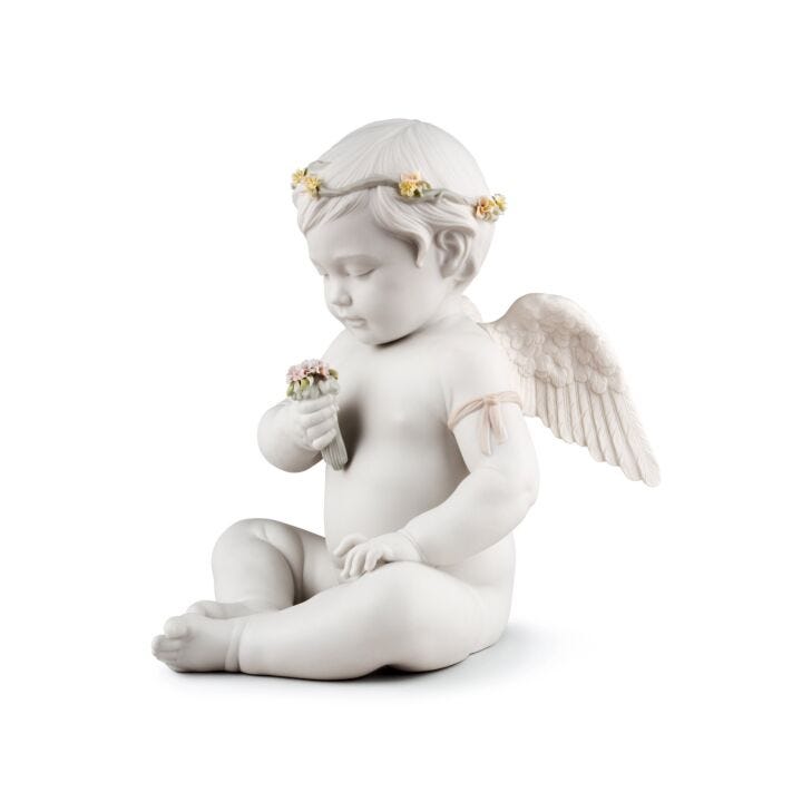 Celestial Angel Figurine in Lladró