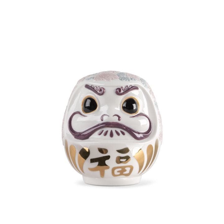 Daruma (rosa) in Lladró