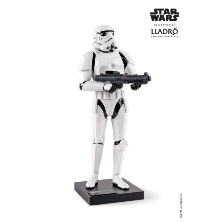 Scultura Stormtrooper™. Serie Limitata in Lladró