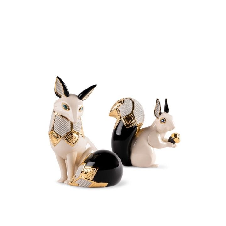 Animal Jewels Collection Set in Lladró