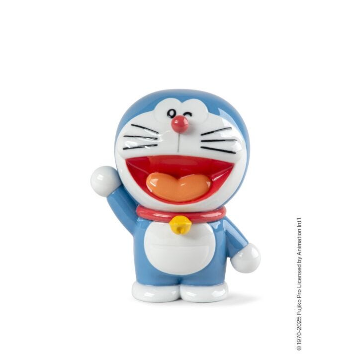 Doraemon™ Sculpture. Numbered Edition in Lladró