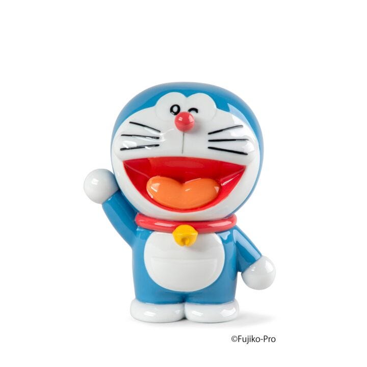Doraemon™ Sculpture. Numbered Edition in Lladró