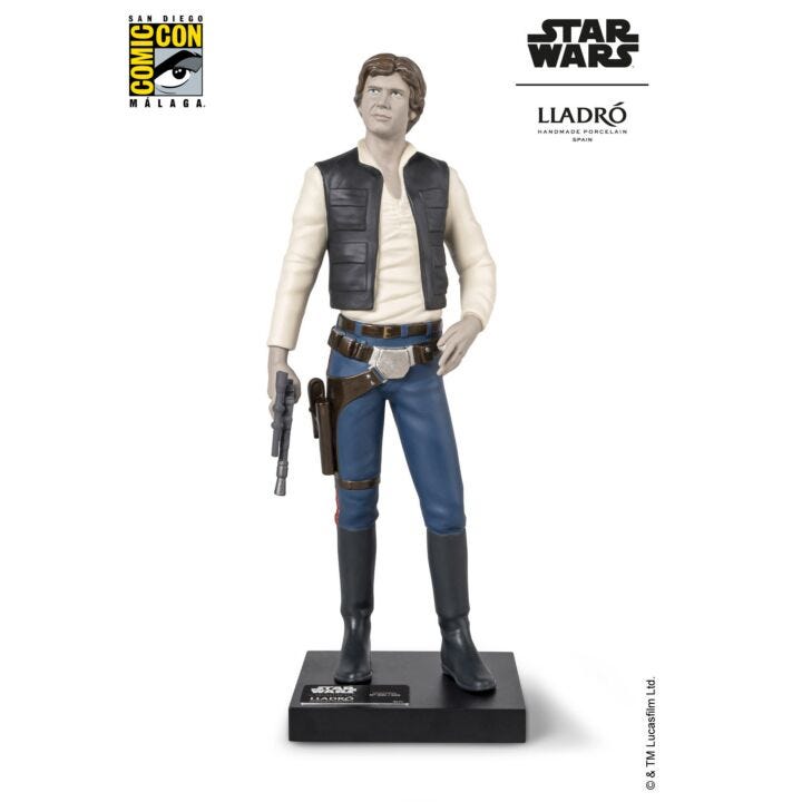 Han Solo™ Sculpture. Limited Edition in Lladró