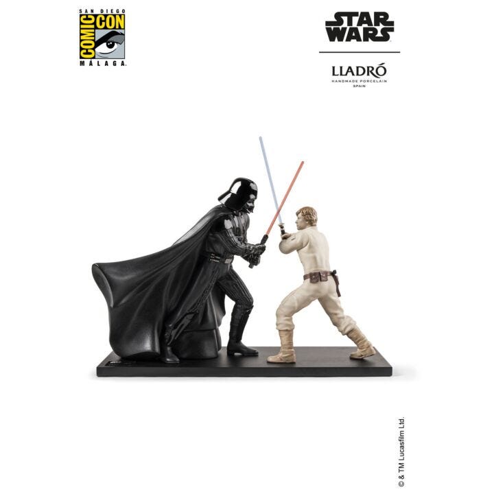 Bespin Battle Sculpture. Limited Edition in Lladró