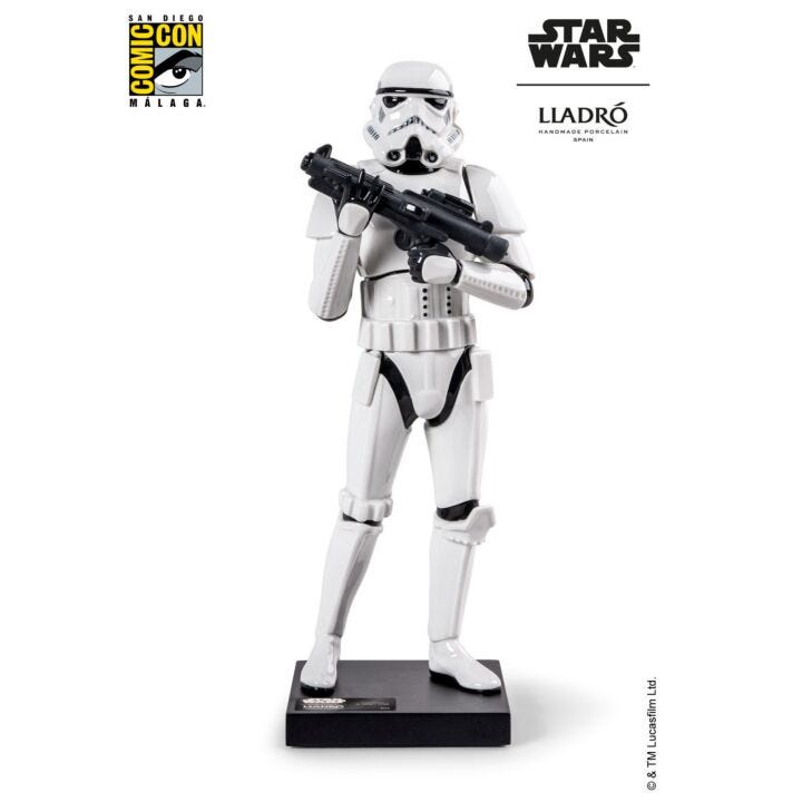 Stormtrooper™ (version 2) Sculpture. Limited Edition in Lladró