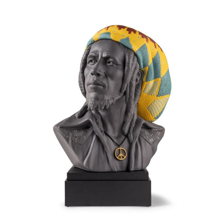 Bob Marley Sculpture. Limited Edition in Lladró