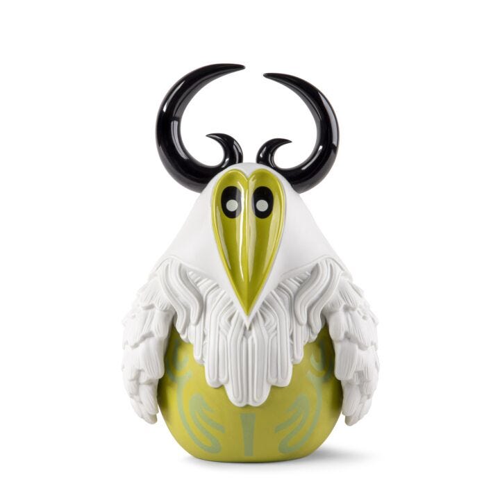 Yokai - Tengu Sculpture in Lladró