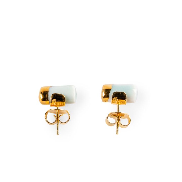 Twiggy Stud Earrings in Lladró