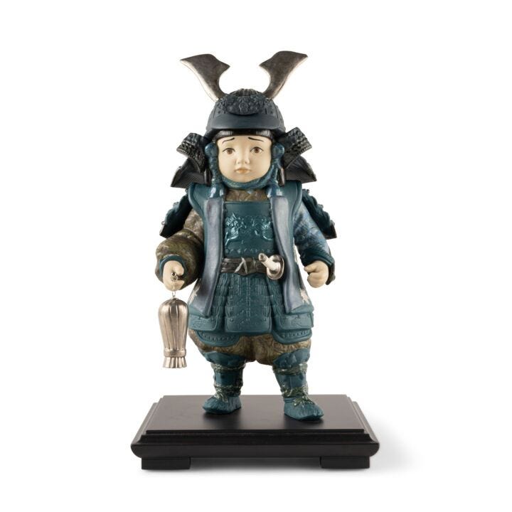 Warrior Boy Sculpture. Limited Edition in Lladró