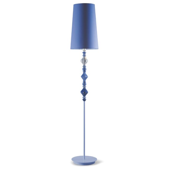 Lámpara de pie II Belle de Nuit. Azul (CE) en Lladró
