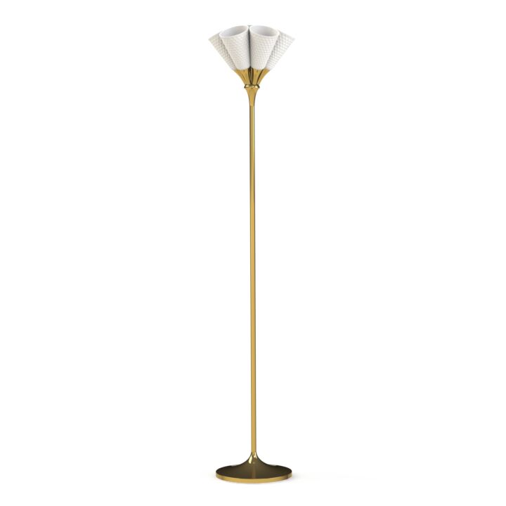 Jamz Floor Lamp. Gold (JP) in Lladró