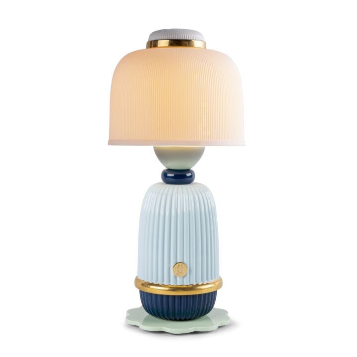 Kokeshi lamp - blue in Lladró