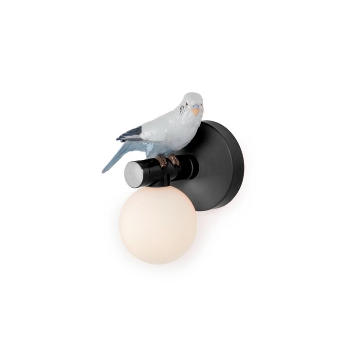Parrot wall light (right) - black (US) in Lladró