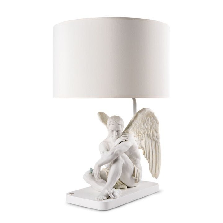 Lámpara de mesa Ángel protector (US) en Lladró