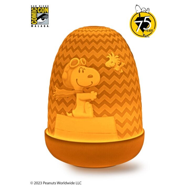 Snoopy™ Dome table lamp in Lladró