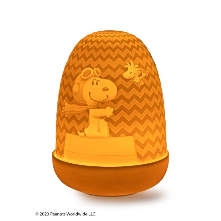 Snoopy™ Dome table lamp in Lladró