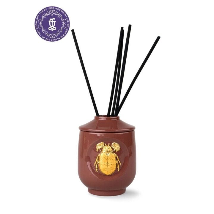 Scarab Perfume diffuser Luxurious animals. Moonlight Scent in Lladró