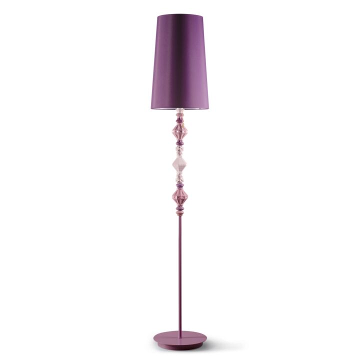 Belle de Nuit Floor Lamp II. Pink (US) in Lladró