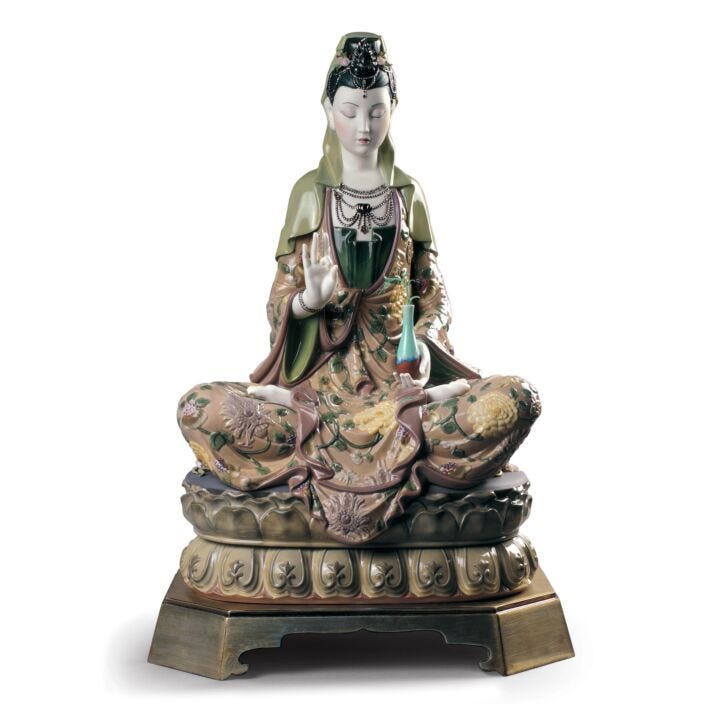 Escultura Kwan Yin. Serie limitada en Lladró