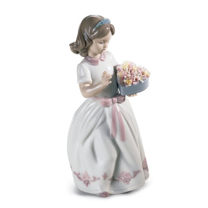 For A Special Someone Girl Figurine in Lladró