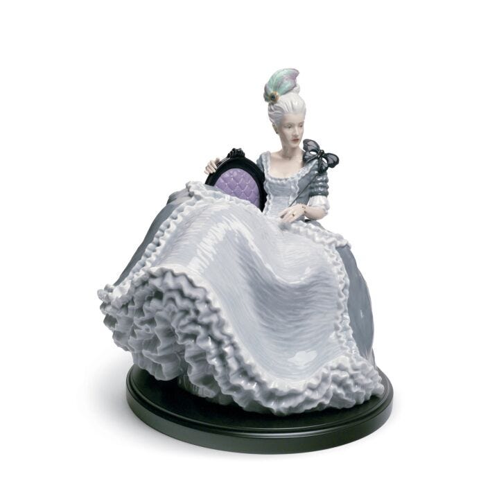 Rococo Lady at The Ball Figurine in Lladró