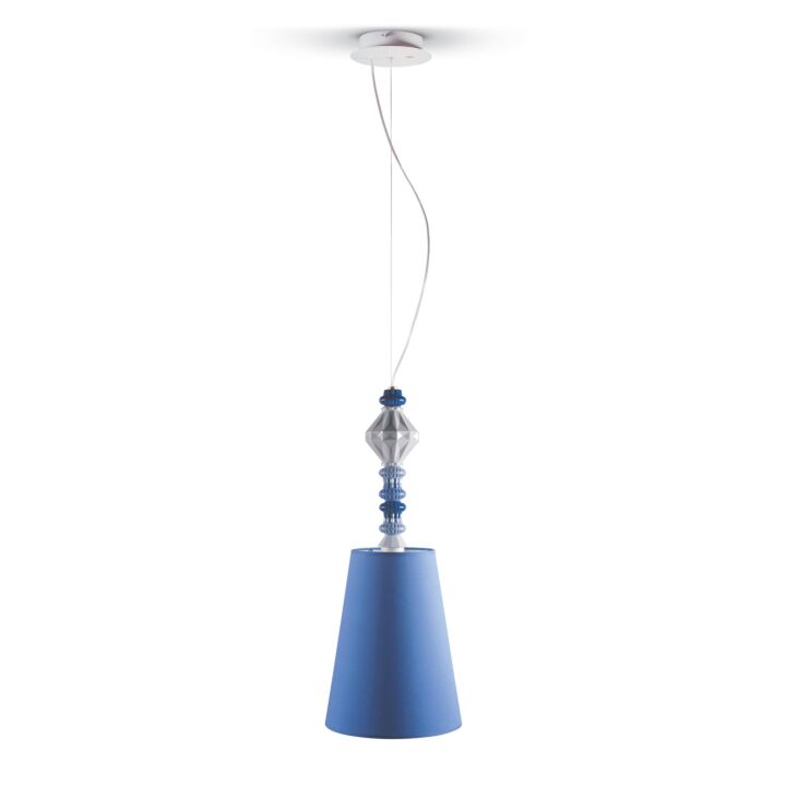 Belle de Nuit Ceiling Lamp I. Blue (JP) in Lladró