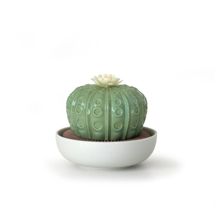 Difusor Cactus Astrophytum.Aroma Llega la noche en Lladró